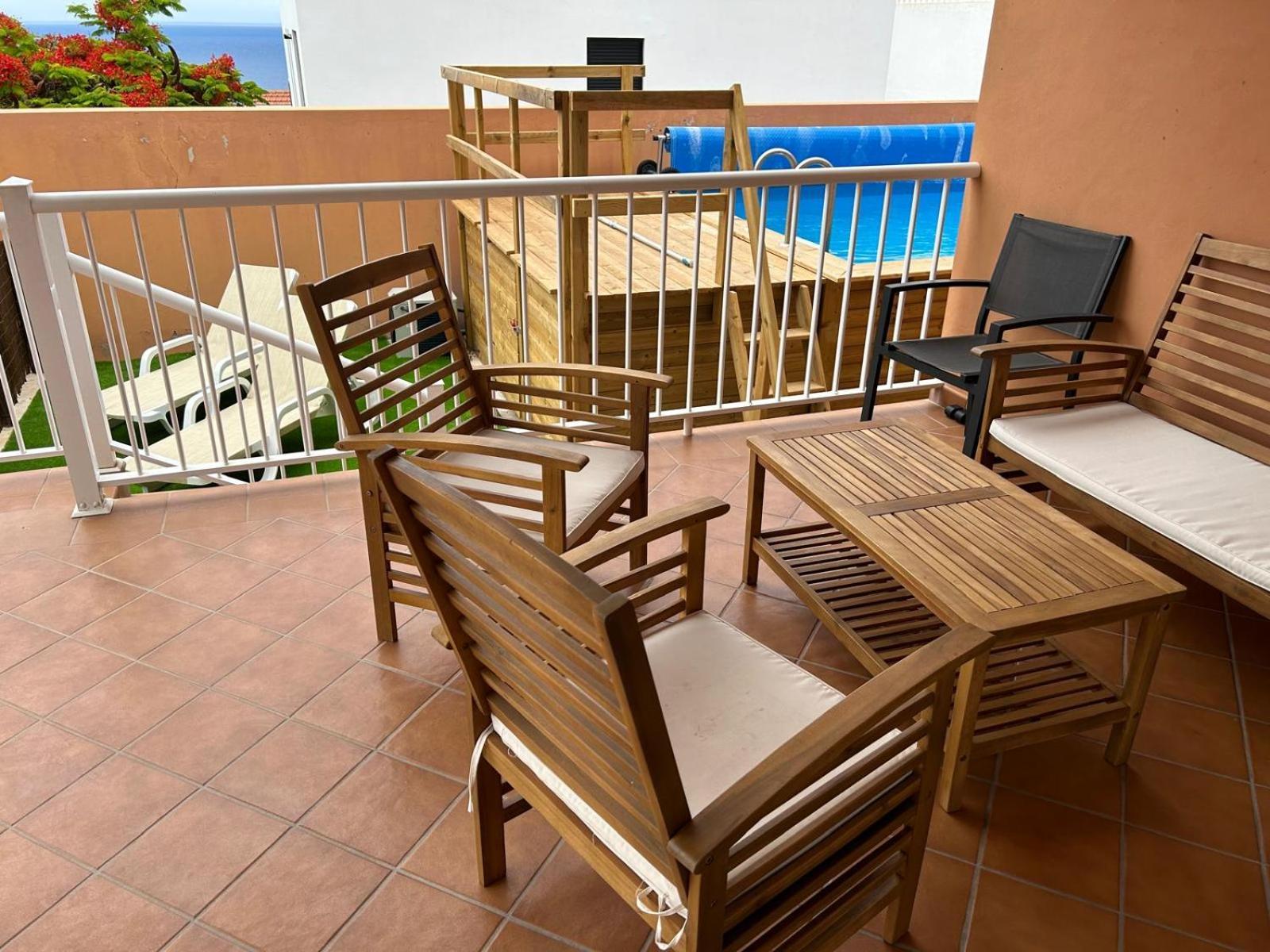 Chalet Piscina Privada Max 26º Jardin, Tranquilidad Caleta de Interian Bagian luar foto